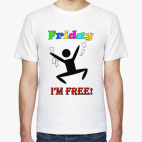 Классическая футболка Конец рабочей недели!