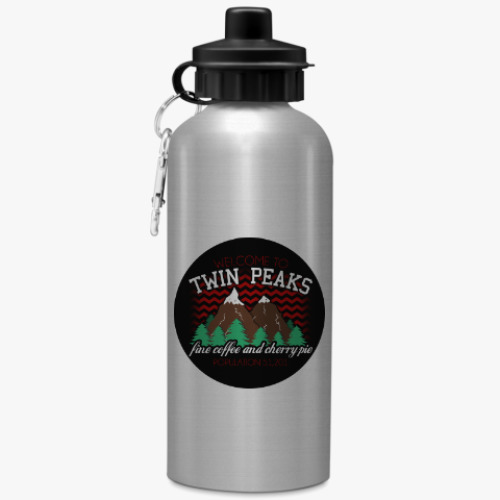 Спортивная бутылка/фляжка Сериал Твин Пикс Twin Peaks