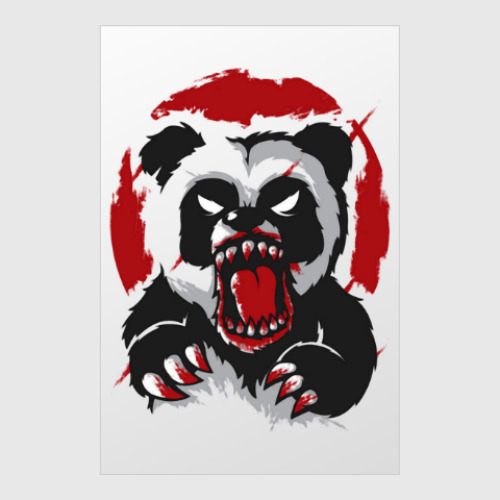 Постер Очень Злая Панда