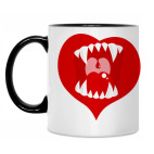 Кружка двухцветная