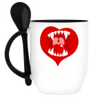 Кружка с ложкой