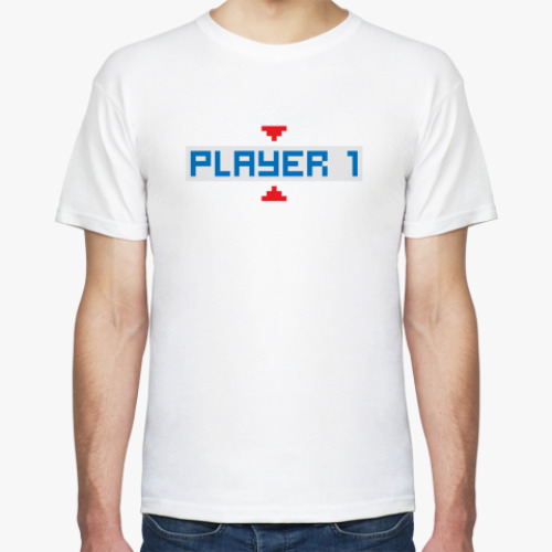Футболка с принтом Player 1