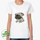 Женская футболка органик