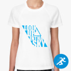 Женская спортивная футболка