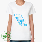 Женская футболка органик