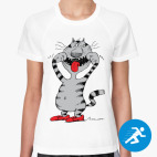 Женская спортивная футболка