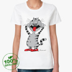 Женская футболка органик