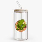 Банка с бамбуковой крышкой