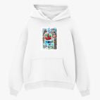 Толстовка худи оверсайз