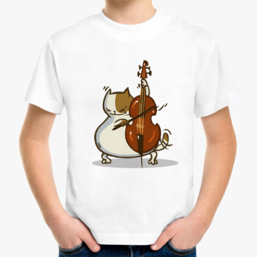 Детская футболка Пятничный Котик №24