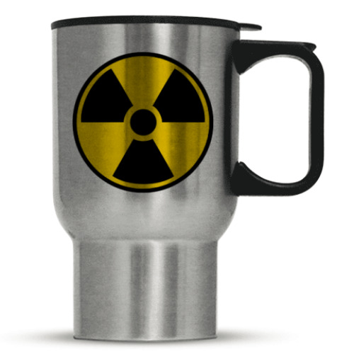 Кружка-термос с принтом Радиация!