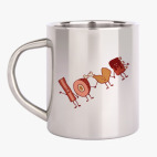 Кружка металлическая