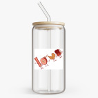 Банка с бамбуковой крышкой