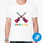 Мужская спортивная футболка