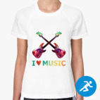 Женская спортивная футболка