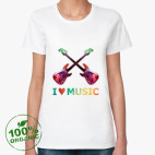 Женская футболка органик