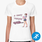Женская спортивная футболка