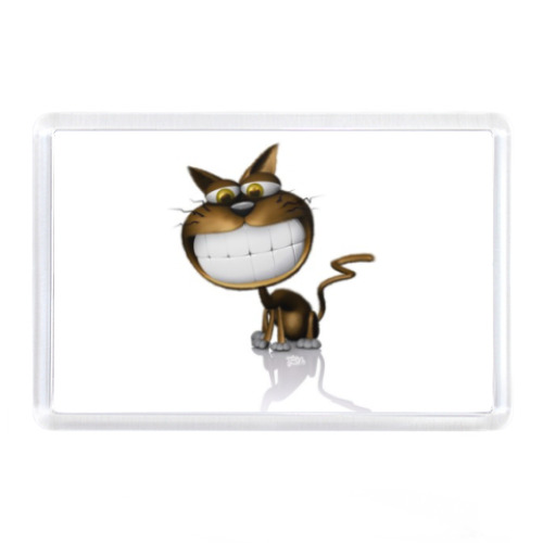 Магнит с принтом Котяра