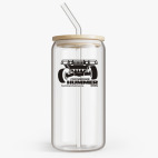 Банка с бамбуковой крышкой