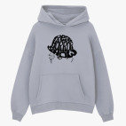 Толстовка худи оверсайз