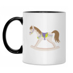 Кружка двухцветная