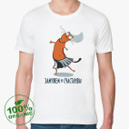 Мужская футболка органик