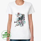 Женская футболка органик
