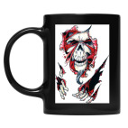 Кружка цветная UV-DTF