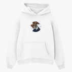 Толстовка худи оверсайз