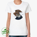 Женская футболка органик