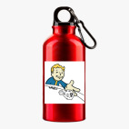 Металлическая бутылка 400 мл UV-DTF