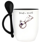 Кружка с ложкой