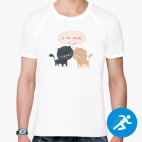 Мужская спортивная футболка