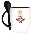 Кружка с ложкой