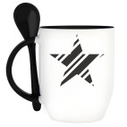 Кружка с ложкой