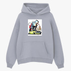 Толстовка худи оверсайз