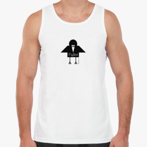 Майка с принтом Моя птичка