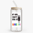 Банка с бамбуковой крышкой