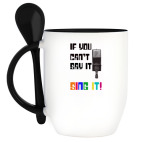 Кружка с ложкой