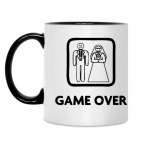 Кружка двухцветная