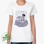 Женская футболка органик