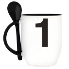 Кружка с ложкой