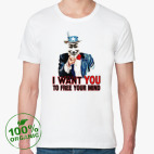 Мужская футболка органик