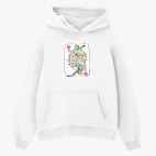 Толстовка худи оверсайз