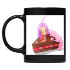 Кружка цветная UV-DTF