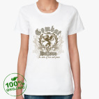 Женская футболка органик