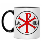 Кружка двухцветная