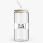 Банка с бамбуковой крышкой