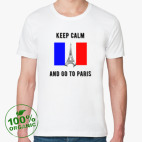 Мужская футболка органик