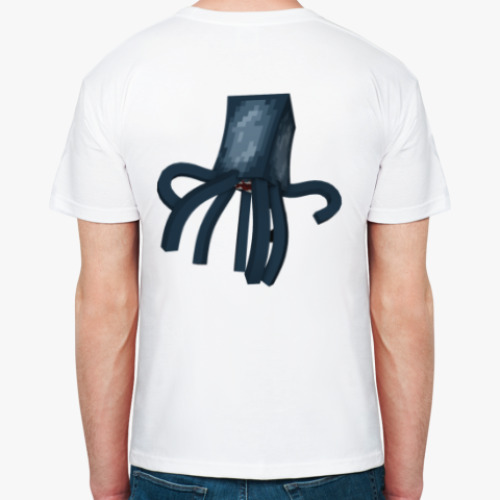 Футболка с принтом Minecraft мир: Спрут